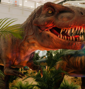 Réplica do Tiranossauro Rex